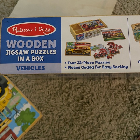 Melissa & Doug Toys Melissa And Doug Wooden Puzzles Poshmark
